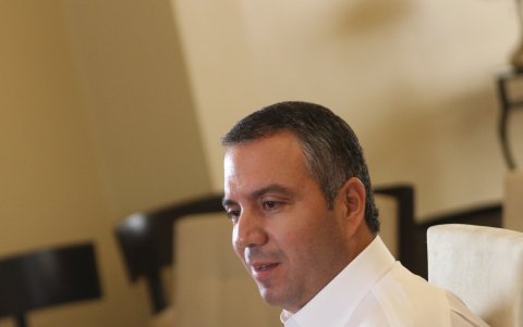 Guillermo Celi durante la entrevista con EXPRESO.