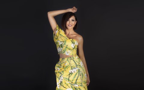 Verónica valora el hecho de estar en casa con su familia en un año atípico.