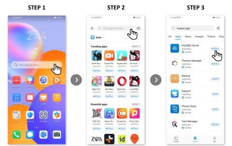 Petal Search es el nombre del nuevo buscador inteligente de Huawei.