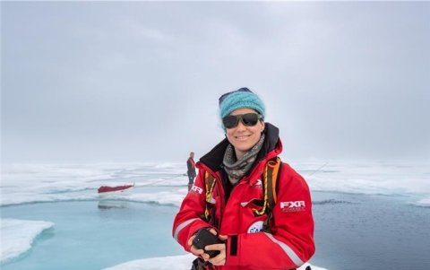 Verena Mohaupt en una misión ártica sin precedentes, este jefe de logística mantuvo a los científicos a salvo de los osos, del frío extremo y de ellos mismos.