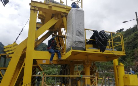 Faltan equipos para las dos centrales de generación del proyecto hidroeléctrico.
