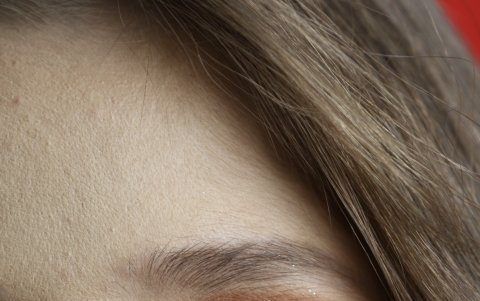 Foto detalle de la mirada.