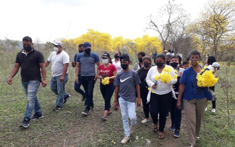 Turismo. Desde el fin de semana anterior, decenas de ciudadanos acuden al lugar para grabar videos, incluso de Tik Tok, y compartirlos en las redes sociales.