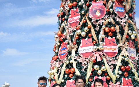 Algunos de los integrantes del grupo durante su entrevista con EXPRESO.