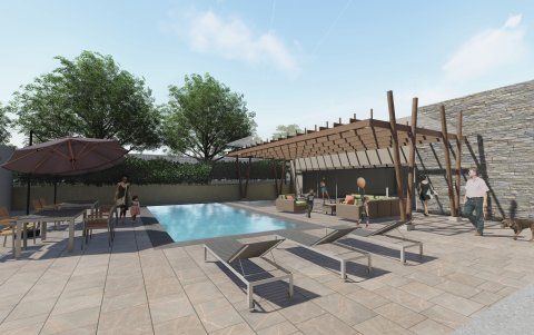 Vizcaya cuenta con restaurantes, locales comerciales y oficinas con parqueo subterráneo, ascensores y demás comodidades.