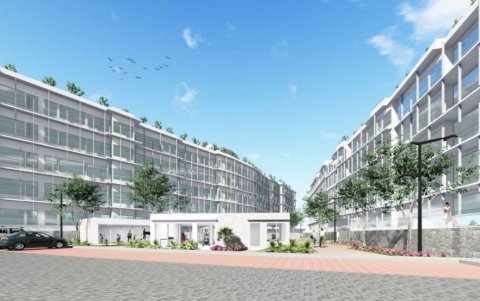 El área social del Pacific Blue Towers cuenta con piscina de adulto e infantil, duchas, juegos infantiles, área recreativa y gimnasio.