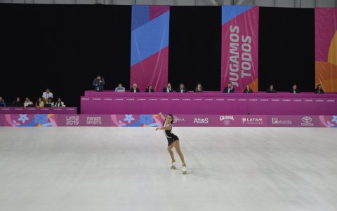 La patinadora fue oro en los Juegos Panamericanos de Lima 2019. Este año se lesionó en enero.