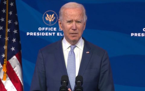 El presidente electo de Estados Unidos, Joe Biden.