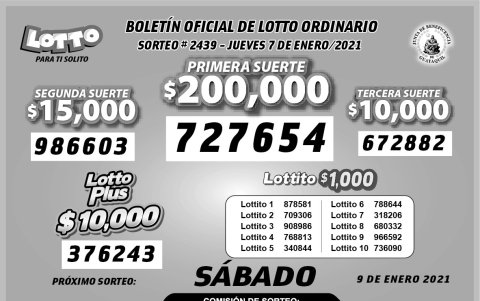 Resultados oficiales,