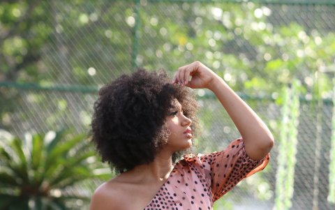 Los polka dots pueden ser de diversos colores.