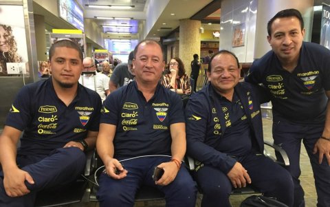 El grupo con el que trabajó en el combinado nacional.