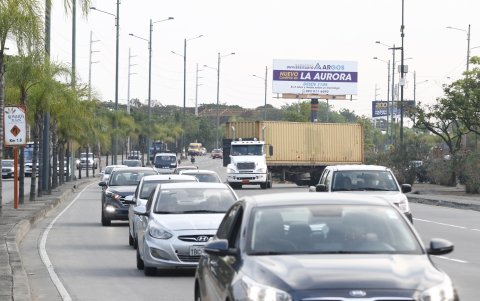 El tráfico en la avenida se torna más complejo de 18:00 a 19:30, todos los días.