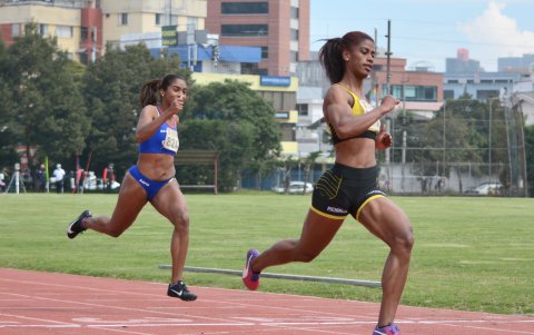 La joven velocista marcó un registro de 11,16 segundos, en la prueba de 100 metros planos del Grand Prix Richard Boroto.