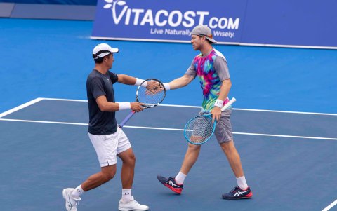 El tenista ecuatoriano encontró en el uruguayo Ariel Behar a su dupla perfecta.