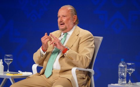 En su intervención, el candidato Isidro Romero enfatizó en que los empresarios deben vacunar a sus trabajadores.