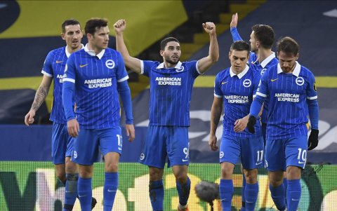 El Brighton se ubica en la casilla 16 de la Premier League, con 17 puntos en 19 juegos disputados.