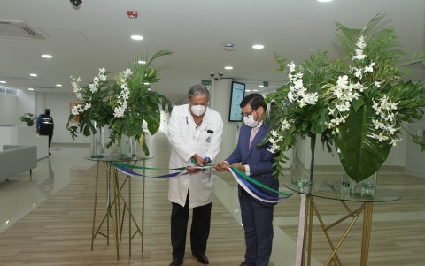 Hecho. El martes se realizó la inauguración del centro hospitalario.
