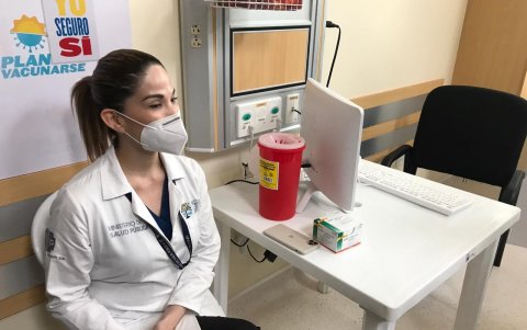 María Elena Vera, dermatóloga Del Hospital Guasmo Sur.