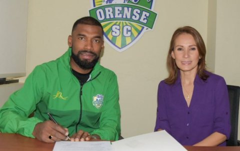 Gabriel Achilier volvió al país para jugar en Orense.