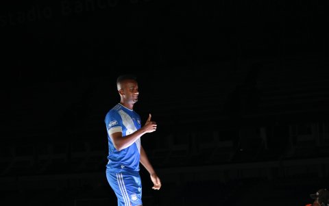 Los azules apuestan por Jefferson Orejuela y en su primera presentación respondió.