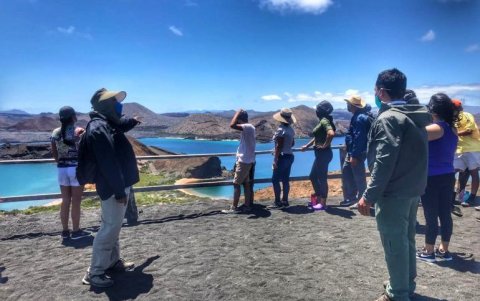 Al ingreso de turistas se realiza una exhaustiva revisión. Se deben cumplir todos los protocolos de bioseguridad.