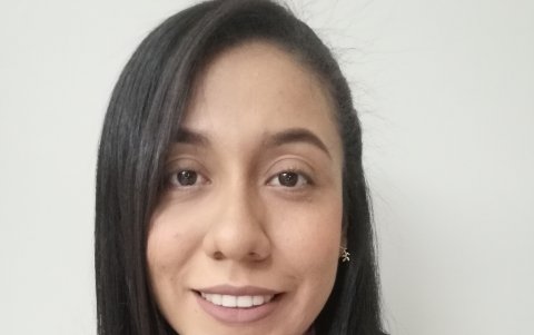 Erika Morán, estudiante de la Espol