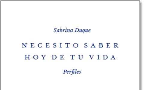 La obra, publicada por Siamesa Editora estará disponible a nivel nacional.