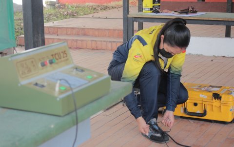 Diana Durango conoció la disciplina por su carrera militar, que empezó en 2006.
