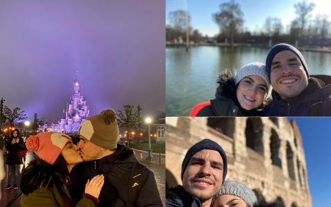 Daniela Cabrera y José David Cassinelli.