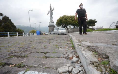 Escalinatas, vías y mobiliario será reparado como parte del plan de intervención.