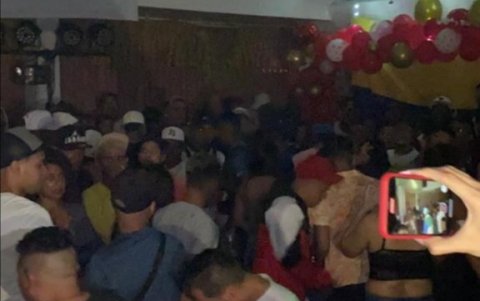 La fiesta clandestina que se realizó en el sur de Guayaquil.