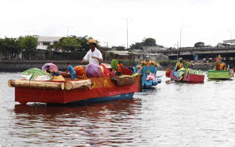 Año 2020. Esta fue una de las atracciones en el carnaval pasado.