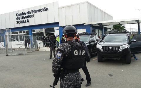 Centro de privación de libertad zonal 8, situada en el norte de Guayaquil.