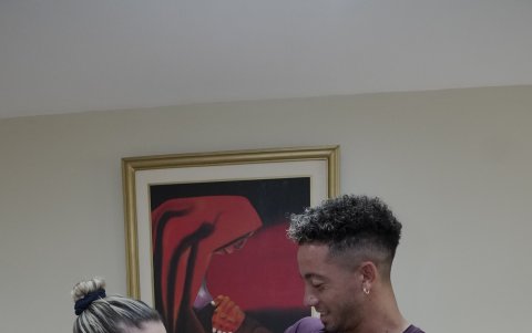 Da Luz se siente motivado por su familia, quien lo acompaña en este desafío en Ecuador.