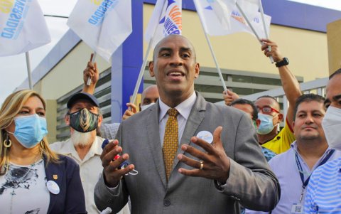 Antonio Rodríguez, candidato a rector de la Universidad de Guayaquil por la Lista B.