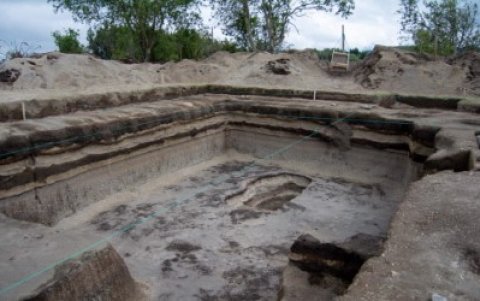 Terreno. Las piezas fueron encontradas en una extensión de 226 metros.