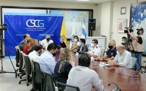 Informe. En la rueda de prensa se informó que habrá dos temporadas de aguaje.