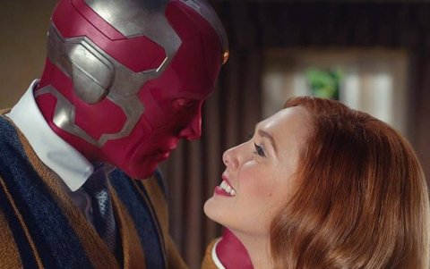 Wandavision nos cuenta la historia de Wanda Maximoff y Vision luego de los acontecimientos de Avengers Endgame.
