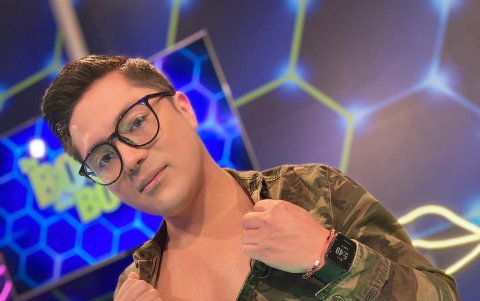 El presentador Mauricio Altamirano.