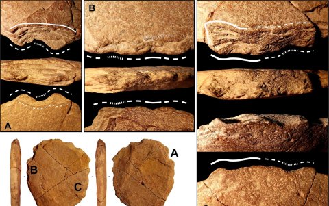 La herramienta de piedra de 24.000 años de antigüedad que desmiente la extendida aceptación de que los primeros pobladores llegaron a América del Sur no antes de hace 15.000 años.