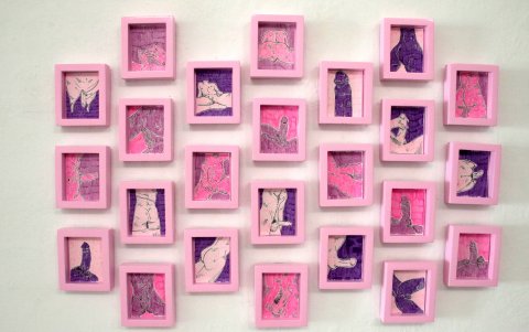 La exposición 'Send nudes' abre sus puertas este jueves y estará abierta hasta abril.