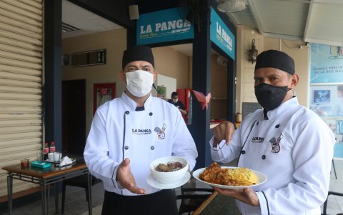 Yela y Calderón, propietarios de La Panga.