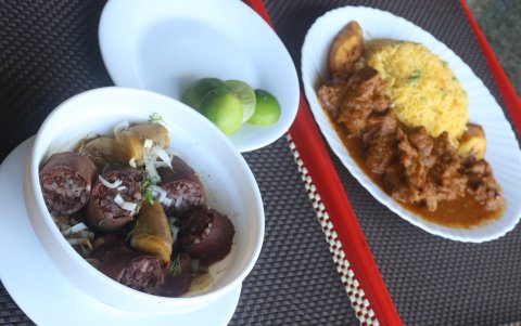 Gastronomía. Seco dechivo, fritada, guatita, caldo de salchicha, son algunos de los platillos de La Panga