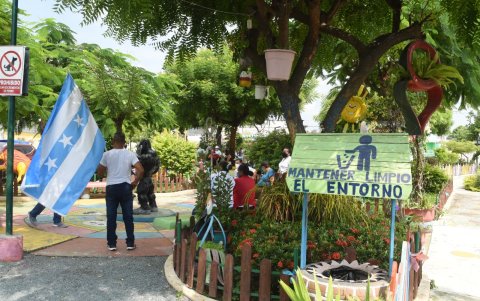 Escenario. Las áreas verdes se encuentran más limpias y amigables.