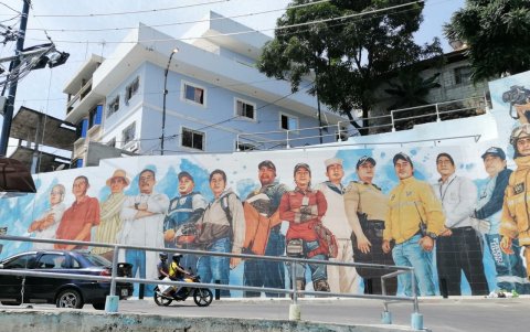 Arte. El autor de la obra es el artista Juan Pablo Toral.