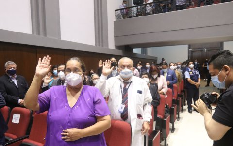 Miembros del Consejo Superior Universitario tomaron posesión.