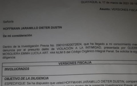 La citación de Dieter.