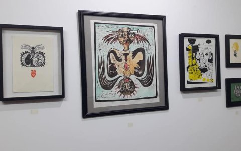 La exposición puede visitarse de martes a sábado en el taller La Rueda.