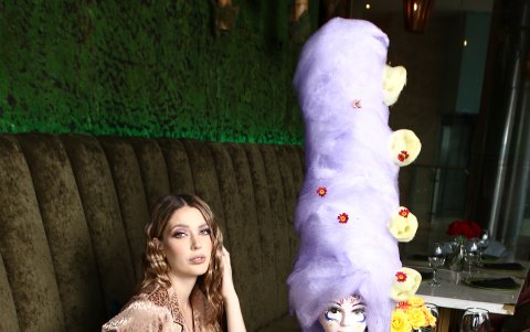 Mini estampado monocromático