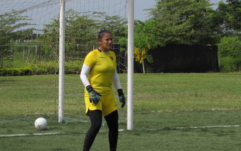 Nadia Molina representó a Barcelona en la Superlifa femenina.